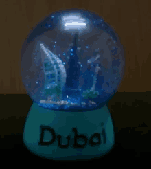 Dubai Snowglobe GIF - Dubai Snowglobe Glitters GIFs