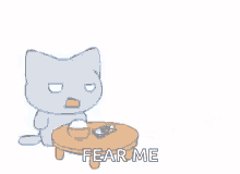 cat table flip angry