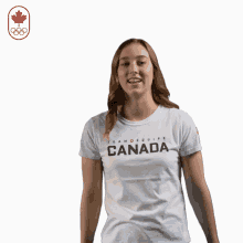 Number Seven Emily Overholt GIF - Number Seven Emily Overholt Team Canada GIFs