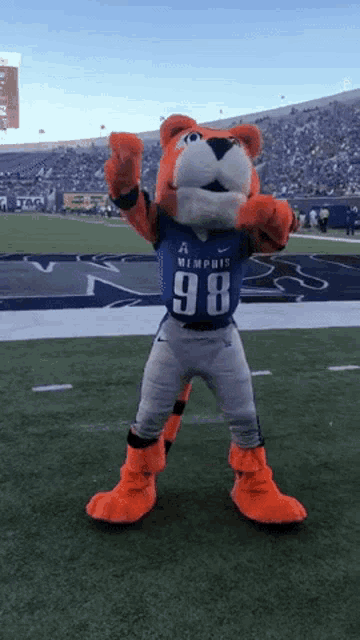 Memphis Tigers GIF - Memphis Tigers Mascot - Discover & Share GIFs
