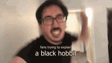 Ian Kung Youtuber GIF - Ian Kung Youtuber Fans Trying To Explain Black Hobbit GIFs