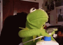 Kermit The Frog Lotion GIF - Kermit The Frog Lotion Muppet GIFs
