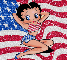 Betty Boop America GIF