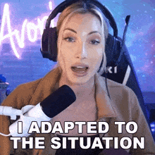 I Adapted To The Situation Avori Henderson GIF - I Adapted To The Situation Avori Henderson Avori GIFs
