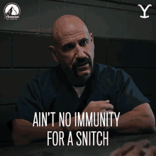 Aint No Immunity For A Snitch Terrell Riggins GIF - Aint No Immunity For A Snitch Terrell Riggins Yellowstone GIFs