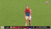a fox broadcast of a soccer game with a score of 11 9 to 75