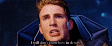 Captain America Dont Know How To Dance GIF - Captain America Dont Know How To Dance Steve Rogers GIFs