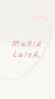 Name Maria Luisa GIF - Name Maria Luisa Heart GIFs