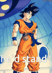 Dbz Inferno Hed Stand Goku Would Stand GIF