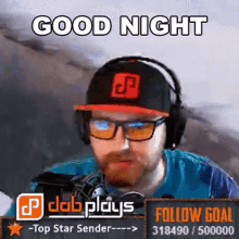 Good Night Dab Plays GIF - Good Night Dab Plays Good Evening GIFs