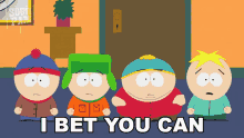 I Bet You Can Stan Marsh GIF - I Bet You Can Stan Marsh Eric Cartman GIFs