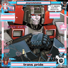 a picture of a robot that says i 'm ready for my medicine on it