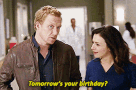 Greys Anatomy Amelia Shepherd GIF - Greys Anatomy Amelia Shepherd Tomorrows Your Birthday GIFs