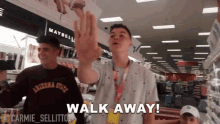 Walk Away Withdraw GIF - Walk Away Withdraw Drop Out GIFs