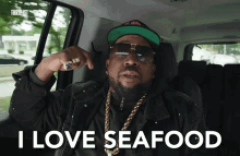I Love Seafood Seafood Lover GIF - I Love Seafood Seafood Lover Outkasts Big Boi GIFs