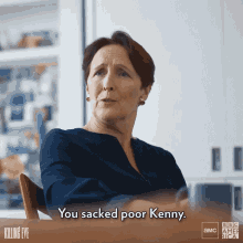 You Sacked Poor Kenny Hes Very Upset GIF - You Sacked Poor Kenny Hes Very Upset I Have To Live With Him GIFs