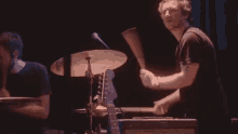 On The Drums Musician GIF - On The Drums Musician Passion GIFs