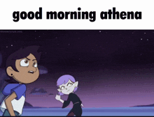 Good Morning Athena GIF - Good Morning Athena Gecky And Friends GIFs