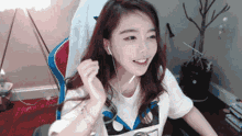 Streaming Cute Girl GIF - Streaming Cute Girl Asian GIFs