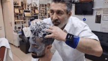 Asmr Turkish Barber Foam Hair Wash GIF - Asmr Turkish Barber Foam Hair Wash GIFs