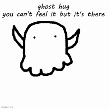 Ghost Hug Virtual Hug GIF - Ghost Hug Virtual Hug Virtual Hugs GIFs