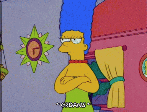 Groaning Oh No GIF - Groaning Oh No Lisa Simpson - Discover