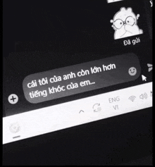 a black and white image of a computer screen with a foreign language written on it