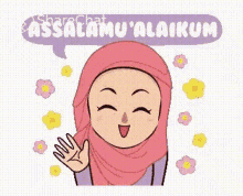 assalamu alaikum wave hi hello waving