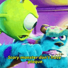 monsters inc disney pixar scary monsters scary monsters dont have plaque