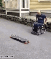 Wheelchair Skateboard GIF - Wheelchair Skateboard Riding GIFs