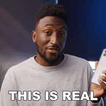 This Is Real Marques Brownlee GIF - This Is Real Marques Brownlee This Isn'T A Fake GIFs
