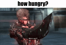 How Hungry Raiden GIF - How Hungry Raiden Metal Gear Rising GIFs