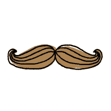 kstr kochstrasse beard mustache brown