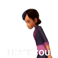 I Hate You Claire Nuñez Sticker - I Hate You Claire Nuñez Trollhunters Tales Of Arcadia Stickers