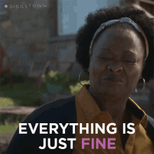 Everything Is Just Fine Velma GIF - Everything Is Just Fine Velma Diggstown GIFs