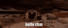 Hello Hello Chat GIF - Hello Hello Chat Croods GIFs