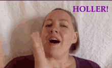 Thestephyoung Stephanie Young GIF - Thestephyoung Stephanie Young Holler GIFs