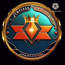 a logo for emperor family starmaker with a crown