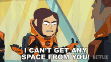 I Cant Get Any Space From You Reagan Ridley GIF - I Cant Get Any Space From You Reagan Ridley Inside Job GIFs