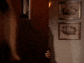 a woman says " hey you made it " in front of another woman