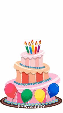 Happy Birthday Birthday Cake GIF - Happy Birthday Birthday Cake Celebrate GIFs