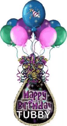 Happy Birthday Tubby GIF - Happy Birthday Tubby GIFs