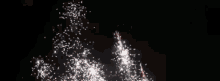 a firework display with the words happy birthday to you