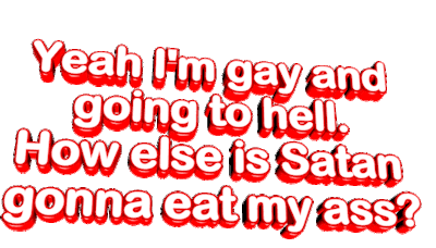 Yeah Im Going To Hell Sticker - Yeah Im Going To Hell Im Gay Stickers