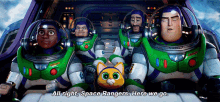 lightyear all right space rangers here we go space rangers buzz lightyear