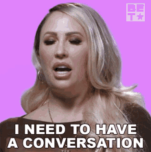 I Need To Have A Conversation Melissa GIF - I Need To Have A Conversation Melissa After Happily Ever After GIFs