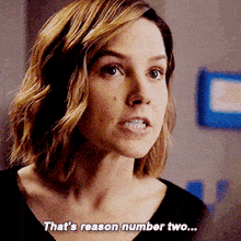 Chicago Pd Erin Lindsay GIF - Chicago Pd Erin Lindsay Thats Reason Number Two GIFs