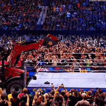 Brock Lesnar Roman Reigns GIF - Brock Lesnar Roman Reigns Tractor Truck GIFs