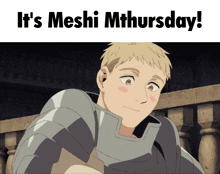 Meshi Mthursday Thursday GIF - Meshi Mthursday Thursday Dungeon Meshi GIFs