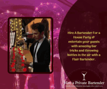 Hire A Bartender For A House Party Cocktail Bar Hire GIF - Hire A Bartender For A House Party Hire A Bartender Cocktail Bar Hire GIFs